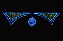 Световое пано "Триумфальная арка" 4х1,2 м