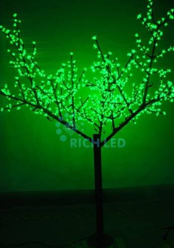 Светодиодные деревья Rich LED Сакура 250, 220В, ЗЕЛЕНОЕ