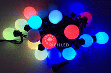 Светодиодные гирлянды Rich LED Шарики 7.5 м, 50 LED-шариков по 23 мм, соединяемая